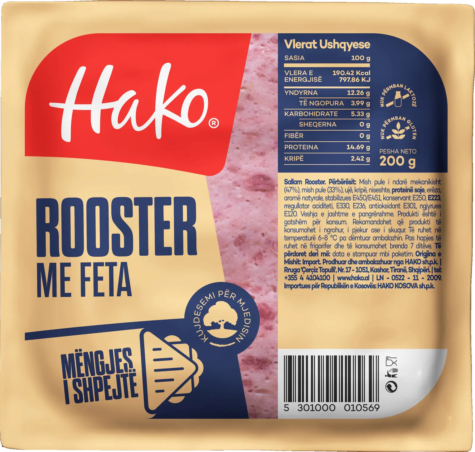 Hako, Rriskë pule, 200g